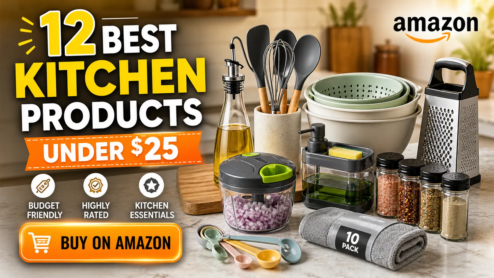 12 Best Kitchen Products Under $25 That Actually Work
