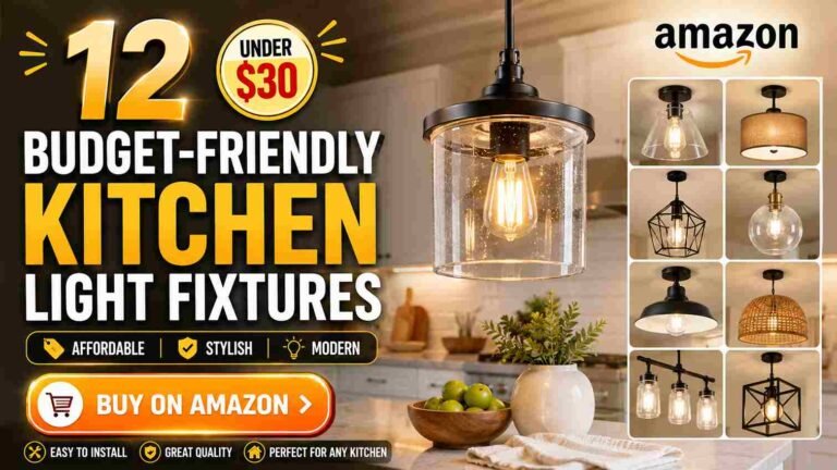 12 Budget-Friendly Kitchen Light