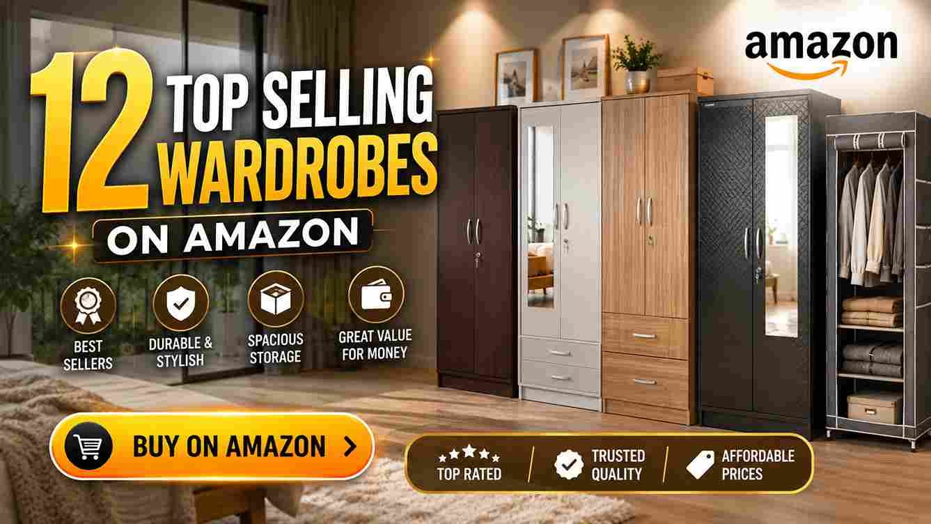 12 Top Selling Wardrobes on Amazon (Modern Storage Solutions)