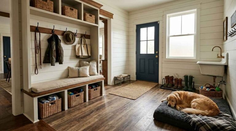 15 Brilliant Dog Mud Room Ideas