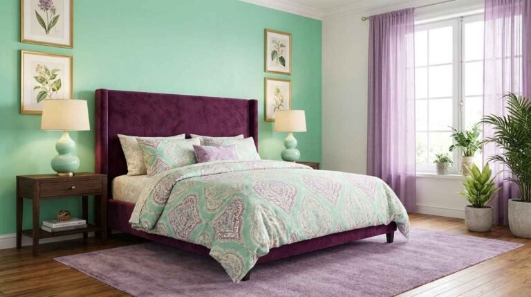 15 Stunning Purple And Mint Green