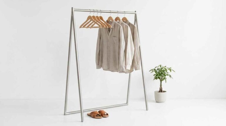 20 Minimalist Clothes Rack Ideas