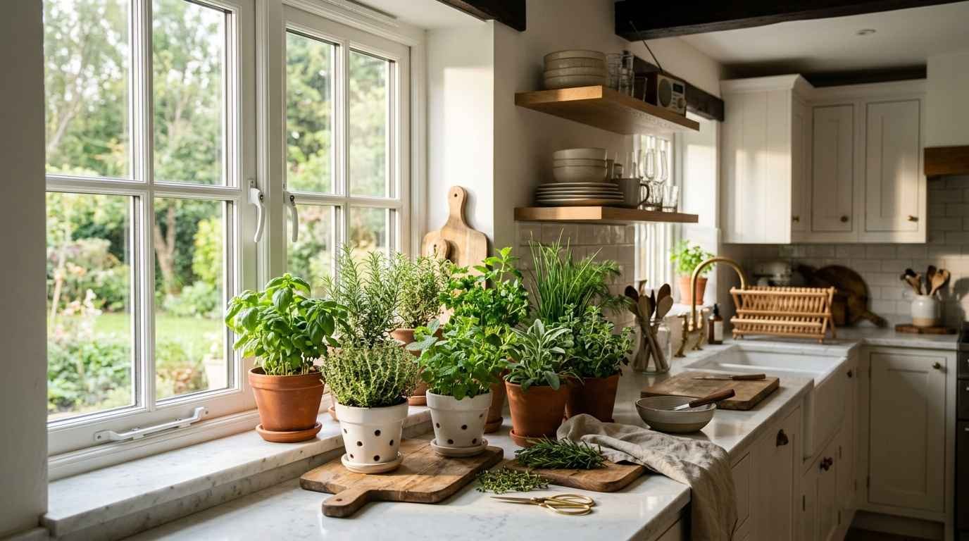 21 Indoor Herb Garden Ideas for