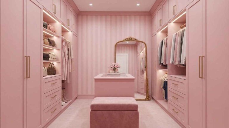 21 Pink Wardrobe Bedroom Closet Ideas