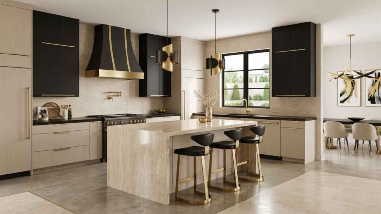 22 Beige Black And Gold Kitchen Ideas