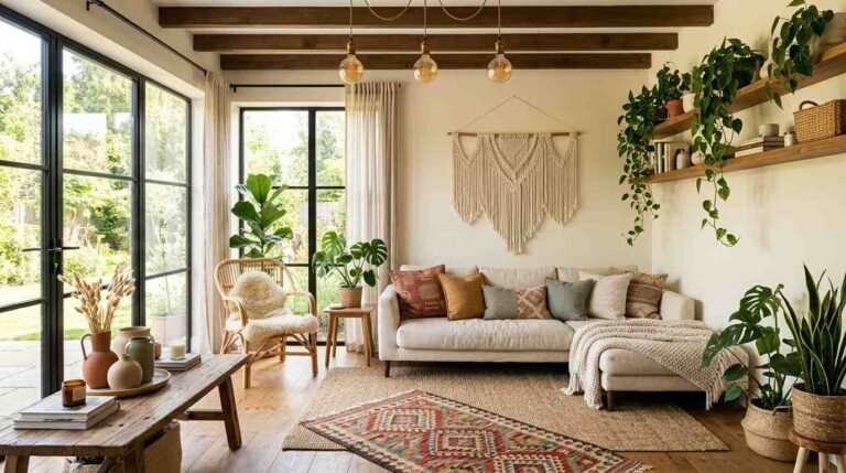24 Modern Bohemian Living Room Decor Ideas That Instantly Elevate Your Space