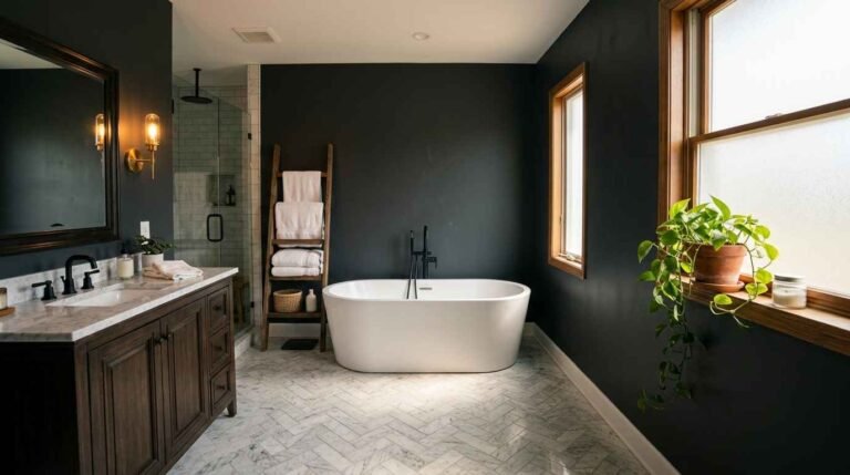 24 Stunning Bathroom Paint And Wallpaper Ideas