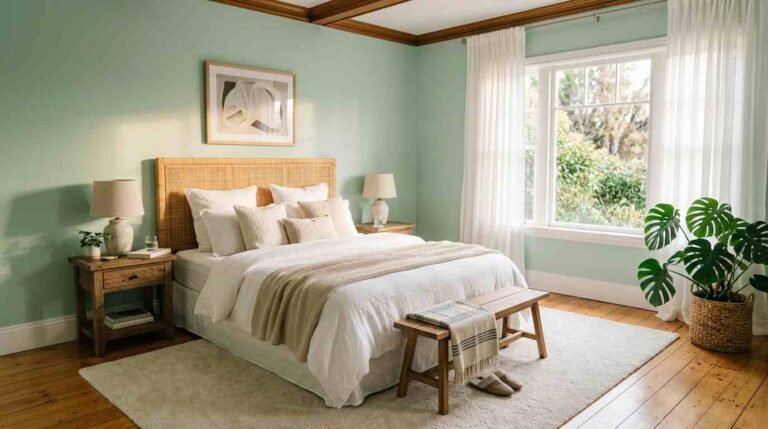 24 TOP Bedroom With Mint Green Walls Ideas for a Fresh & Dreamy Makeover