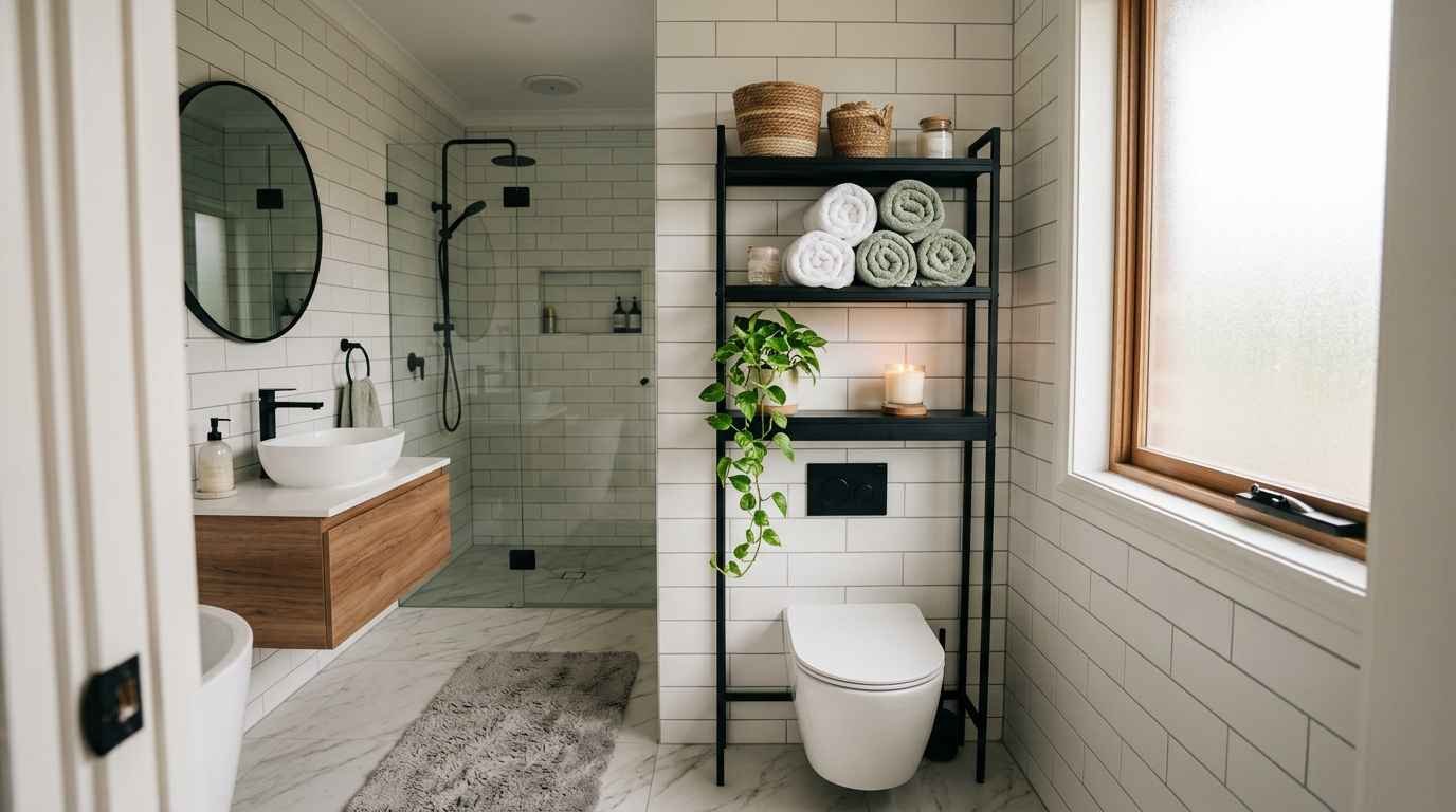 25 Bathroom Towel Rack Ideas Over