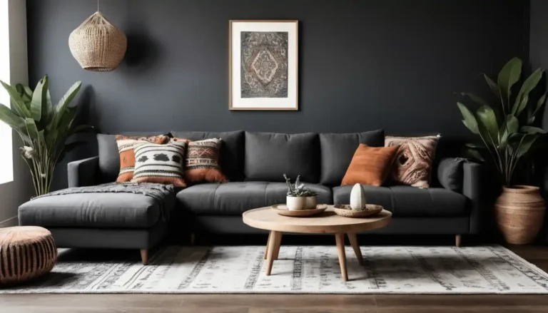 25 Modern Dark Grey Couch