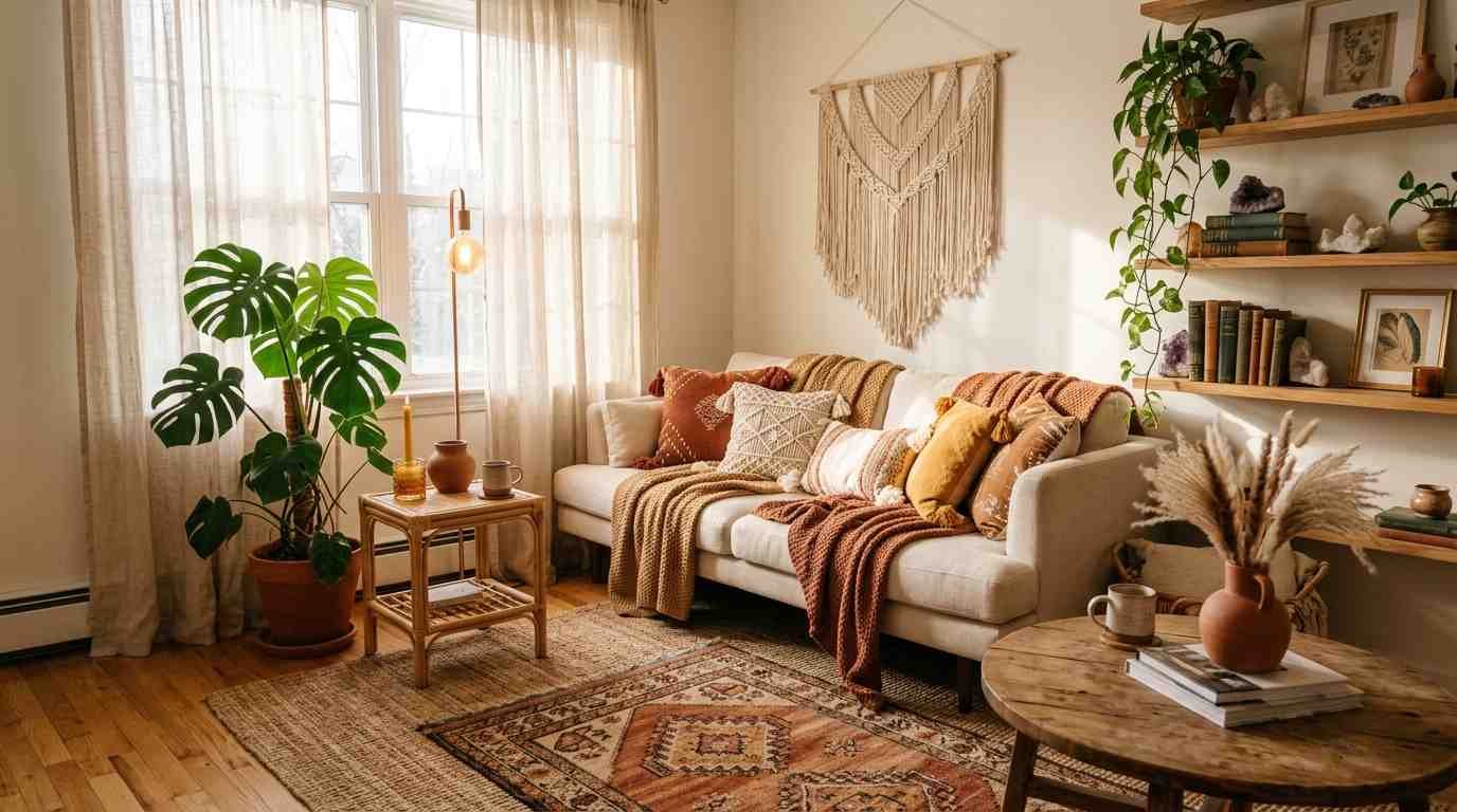 25 Small Living Room Ideas Apartment Boho for
