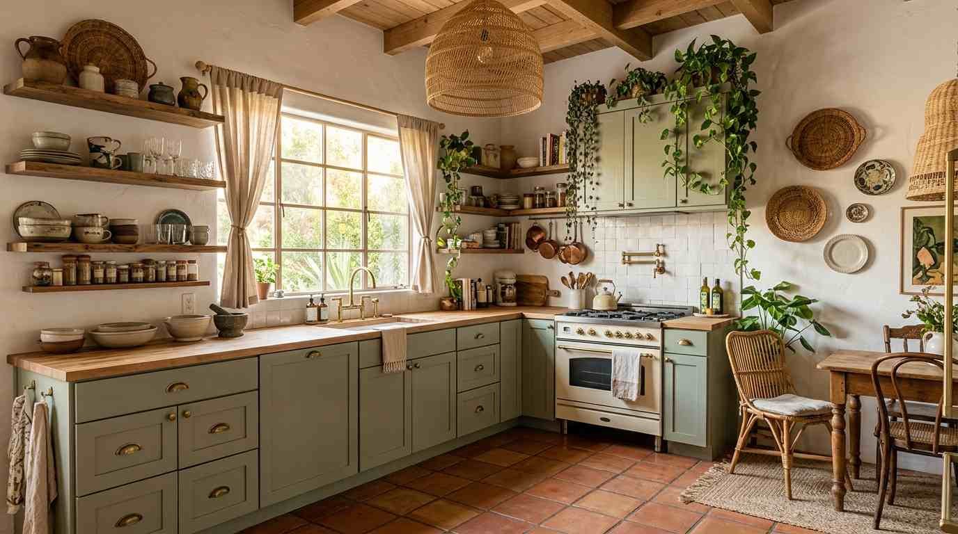 25 Stunning Bohemian Kitchen Ideas You'll Want to Copy ASAP