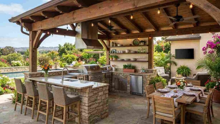 25 TOP Covered Patio Kitchen Ideas