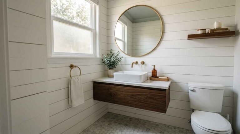 26 Easy Half Bathroom Towel Rack Ideas