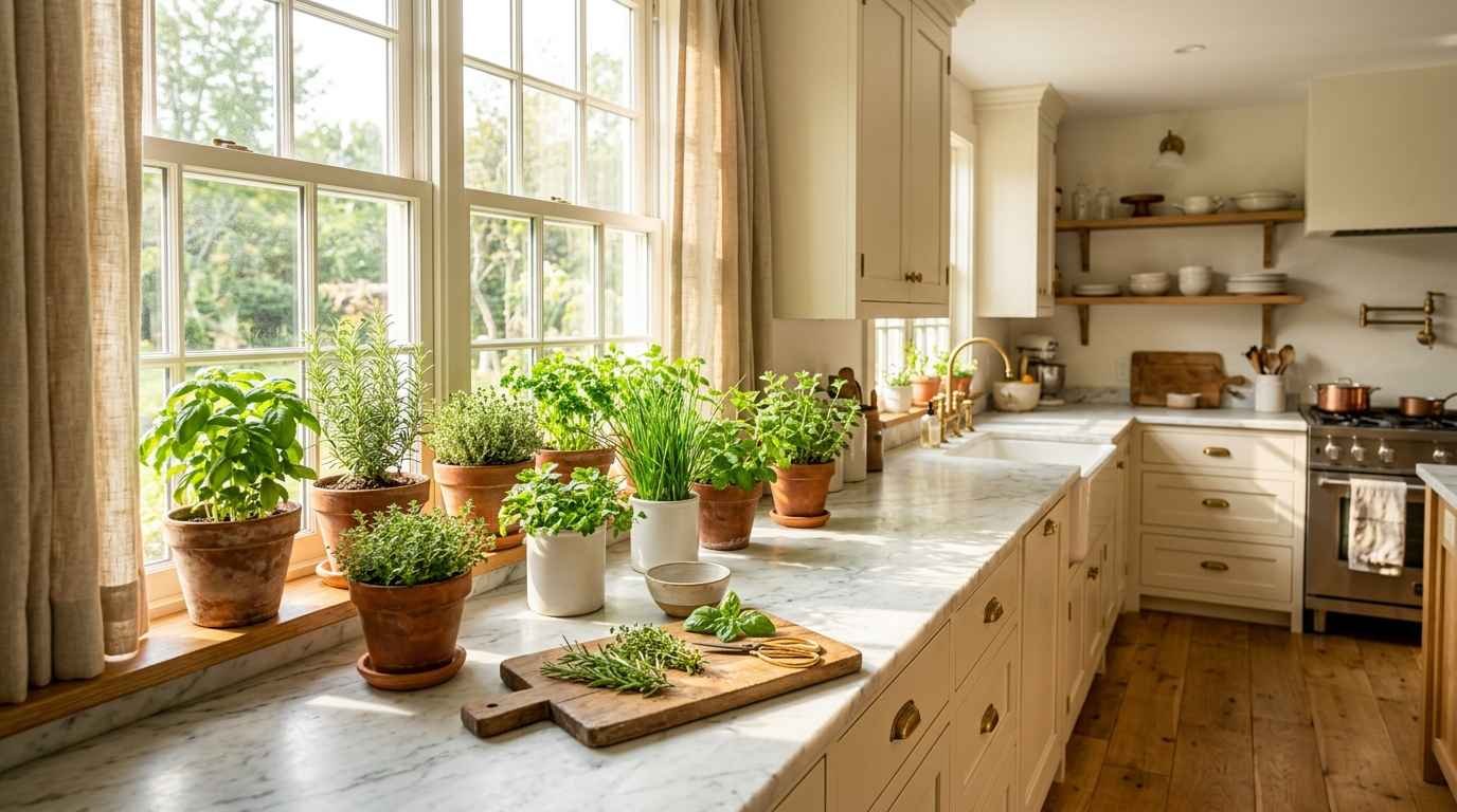 26 Easy Indoor Herb Garden Ideas + Easy Setup Guide