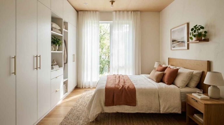 26 Modern Tiny Bedroom Wardrobe