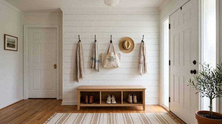 26 Smart Tiny Mud Room Ideas to Maximize Small Entryways