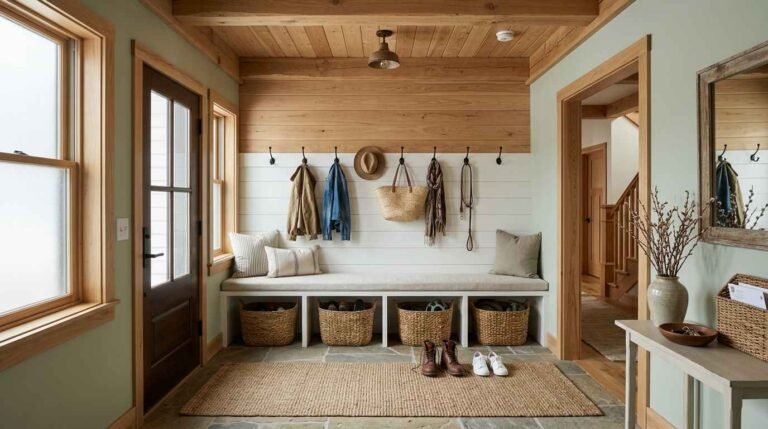 26 Stylish Mud Room Coat And Shoe Storage Ideas You'll Want to Copy