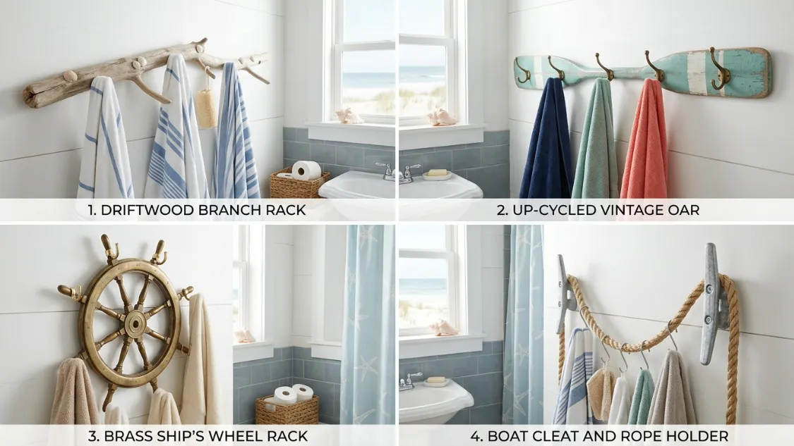 Mellow Racks Beach 27 Beach Bathroom Towel Rack Ideas That Bring Instant Coastal Charm