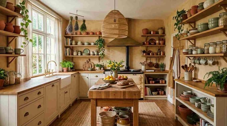 27 Bohemian interior design kitchen ideas