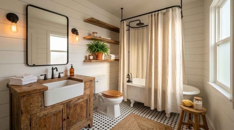 27 Easy Small Country Bathroom Ideas