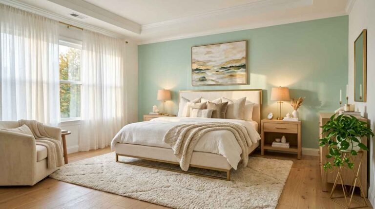 29 Mint Green And Gold Bedroom Ideas