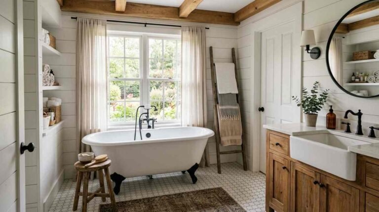 30 Farmhouse Bathroom Remodel Ideas
