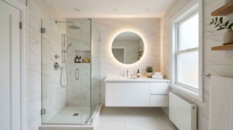 30 Small L Shape Bathroom Ideas
