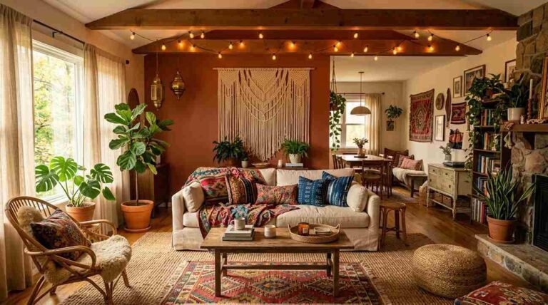 30+ Stunning Bohemian Theme Living Room Ideas to Inspire You