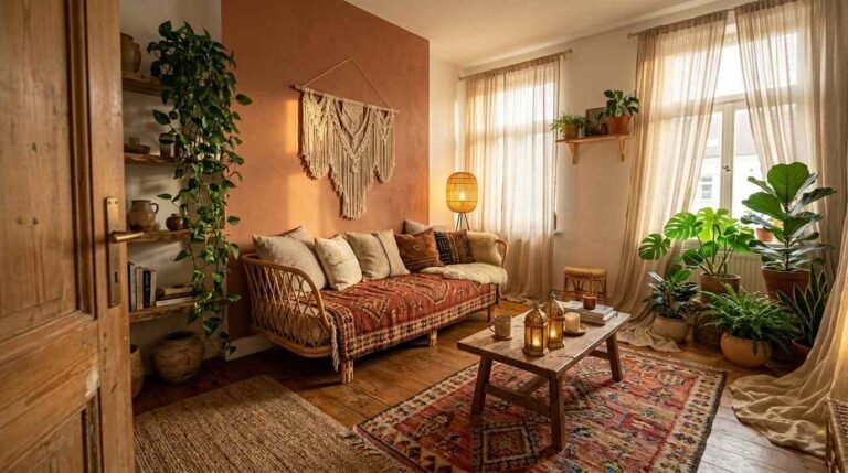 30 elegant small bohemian living room ideas for cozy corners