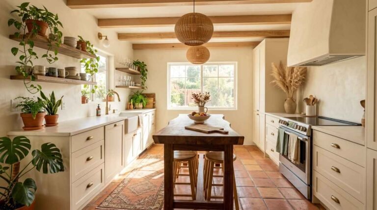 31 Stunning White Bohemian Kitchen Ideas You'll Want to Copy
