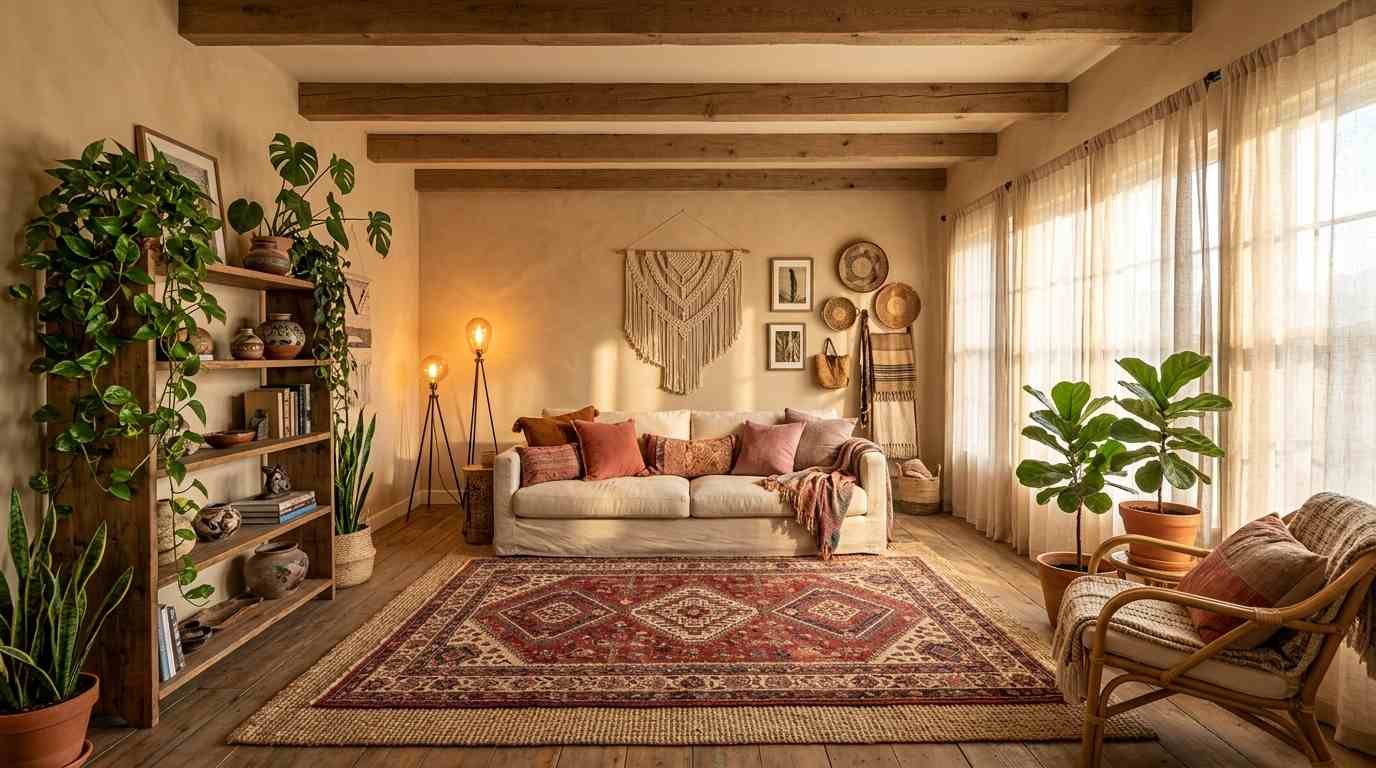 31 TOP Bohemian Interior Design Living Room Ideas You'll Love