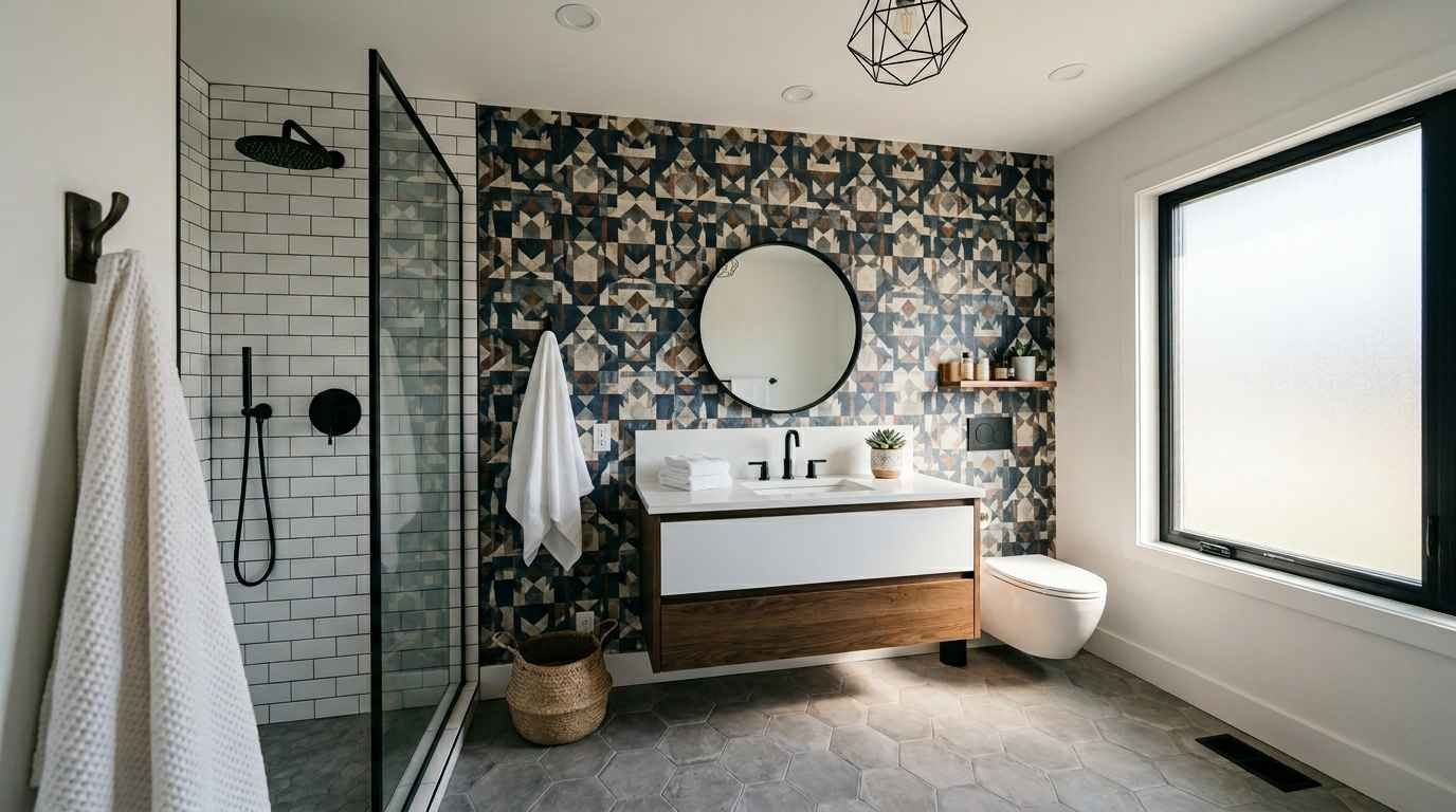 31 TOP Boys Bathroom Wallpaper Ideas