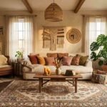32 Inspiring Bohemian Home Decor Ideas Living Room Aesthetic Ideas