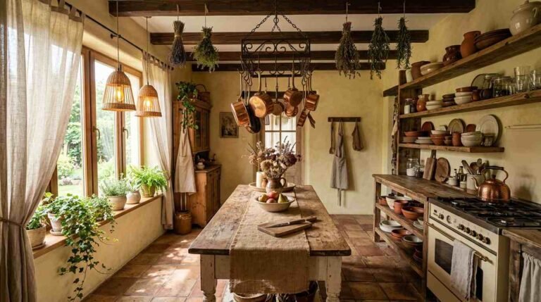 32 stunning vintage bohemian style kitchen ideas you'll want to copy