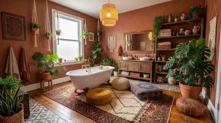 33 Bohemian Interior Design Ba