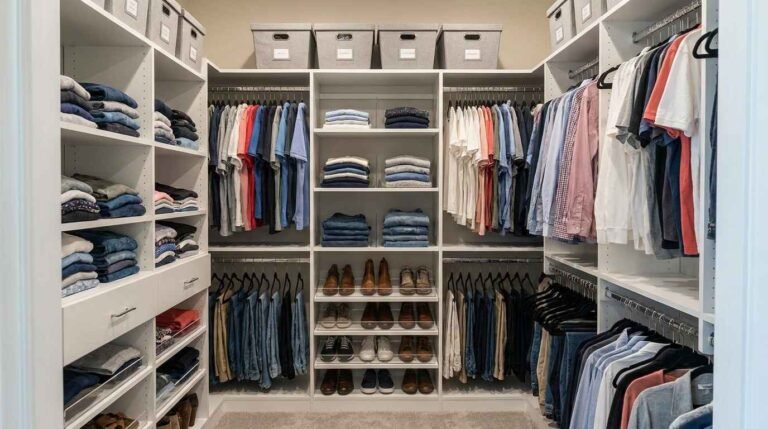 Bedroom Wardrobe Organization Ideas