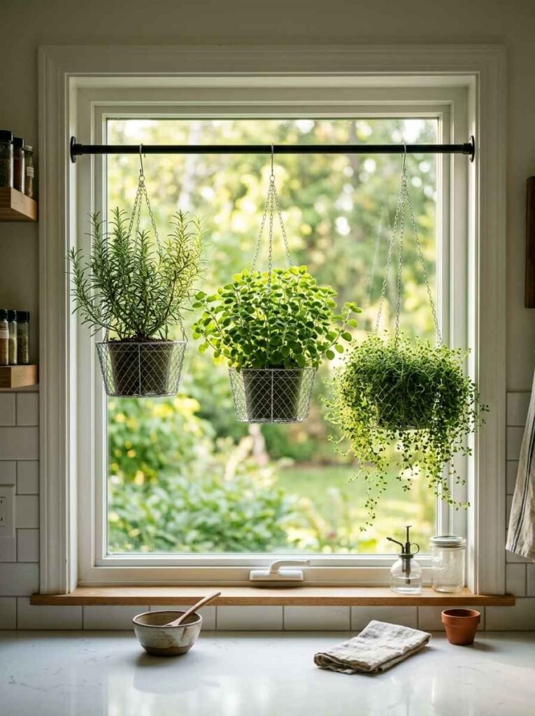 Hanging Window Basket