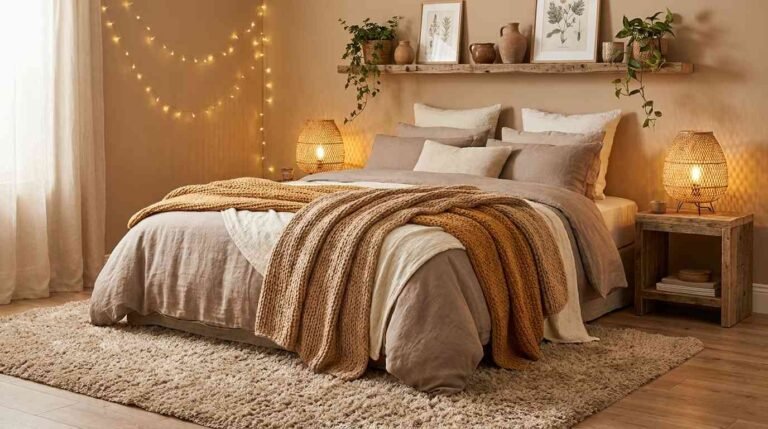Light Brown Bedroom Ideas Cozy