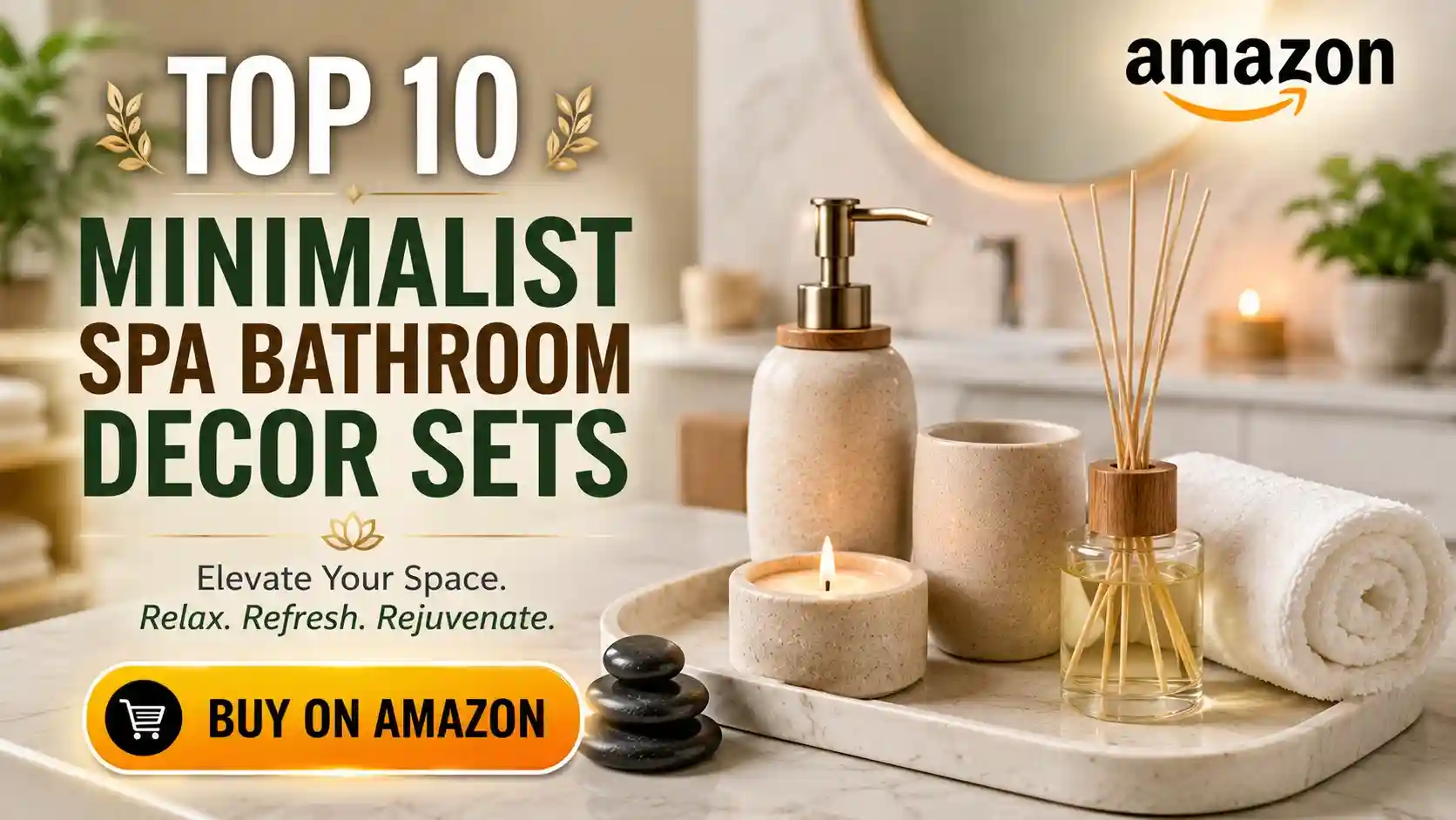 Top 10 Minimalist Spa Bathroom Decor Sets