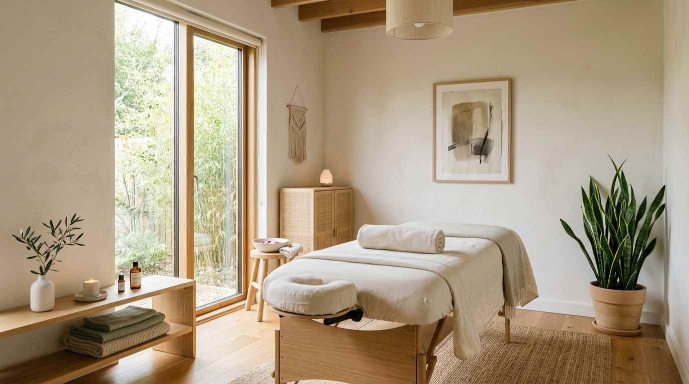 17 minimalist massage room decor