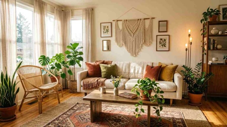 18 Bohemian Design Interior Ideas That
