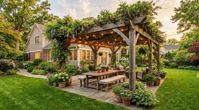 20 Covered Patio Landscaping Ideas: