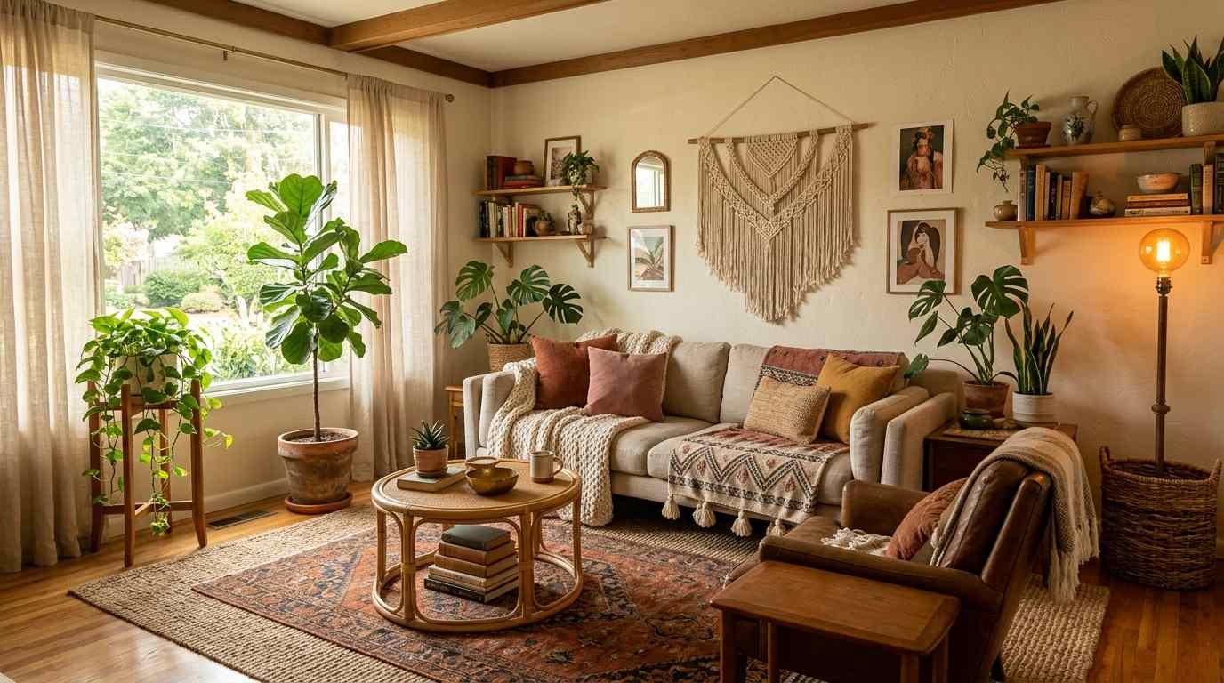 21 Bohemian Interior Style Ideas That