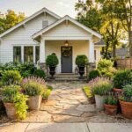 23 Small Front Yard Landscaping Pots &