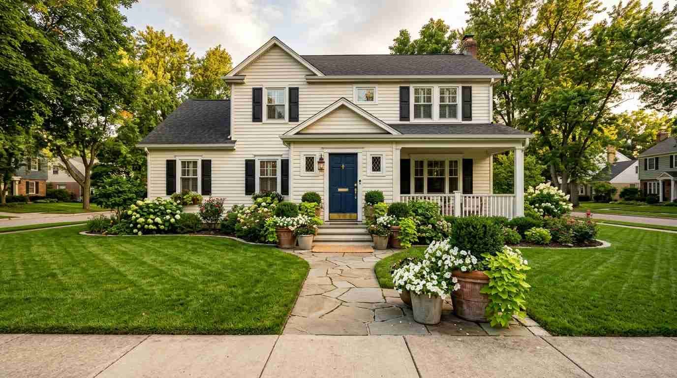 24 Small Front Yard Landscaping Pots &