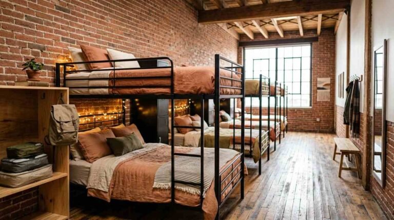 24 beautiful minimalist hostel room