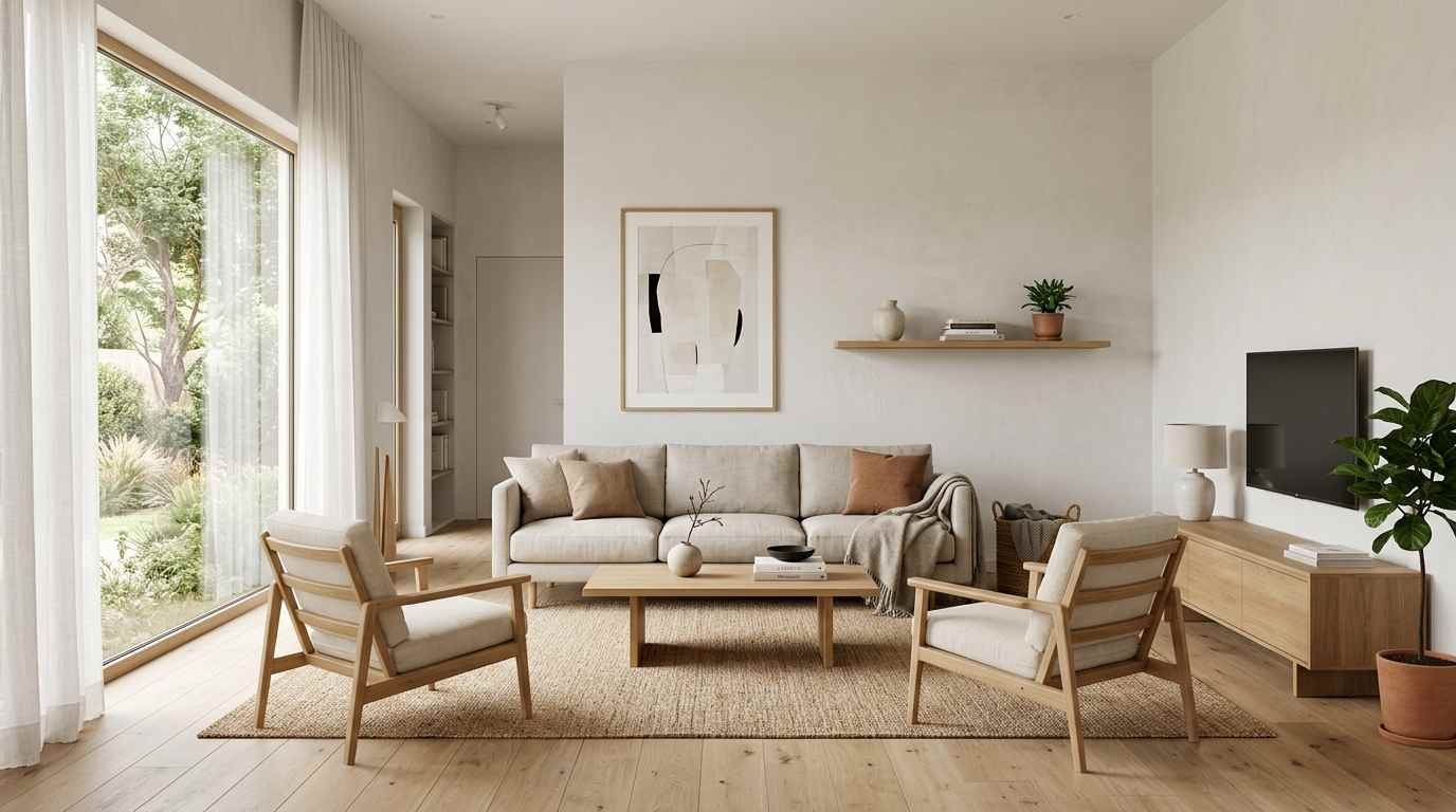 25 Minimalist Living Room Ideas for