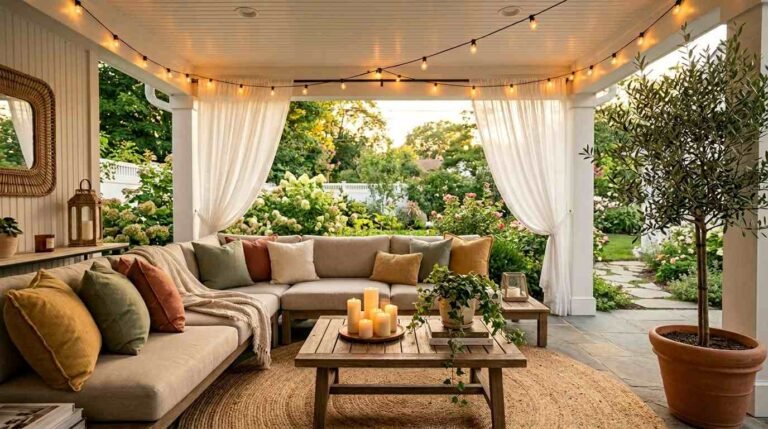 25 Small Covered Patio Decorating Ideas