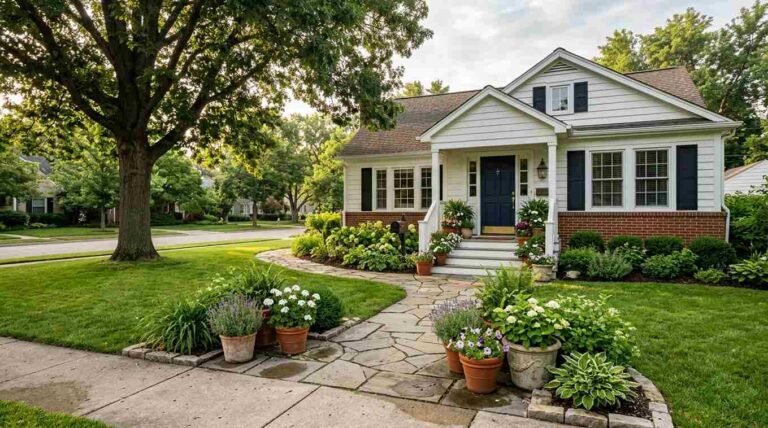 25 Small Front Yard Landscaping Pots &